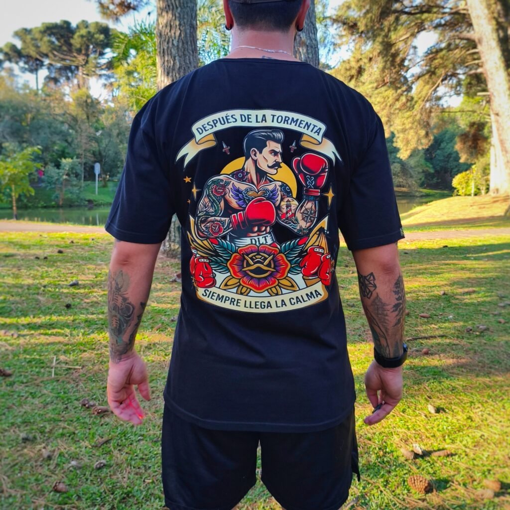 Camiseta Oversized Boxeador